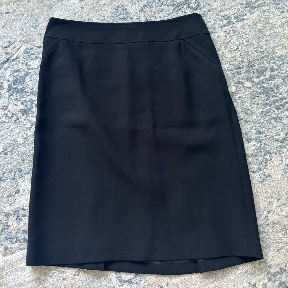 Ann Taylor Classic Black Pencil Skirt